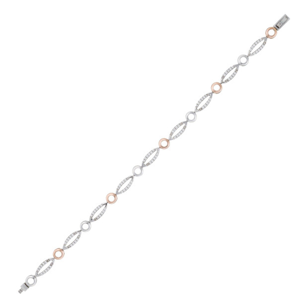 Orphelia Orphelia® Women's Sterling Silver Bracelet - Silver ZA-1005