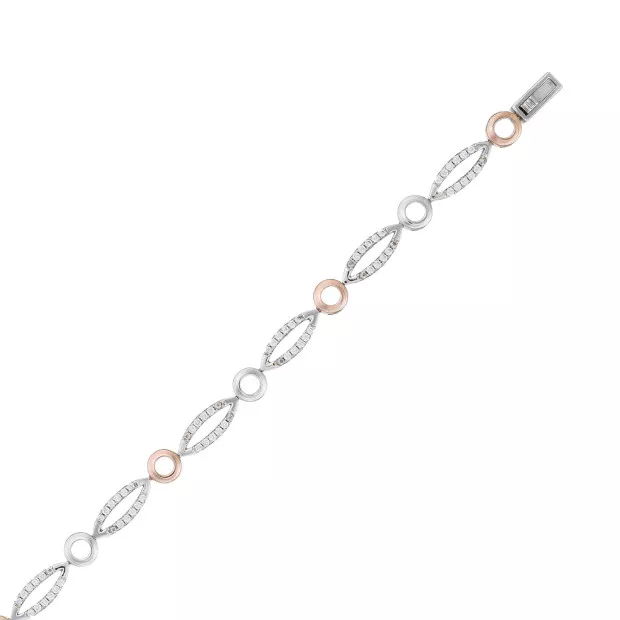 orphelia Orphelia® Women's Sterling Silver Bracelet - Silver ZA-1005