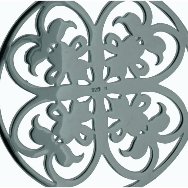 Orphelia Orphelia® Women's Sterling Silver Chain With Pendant - Black ZH-6036/3