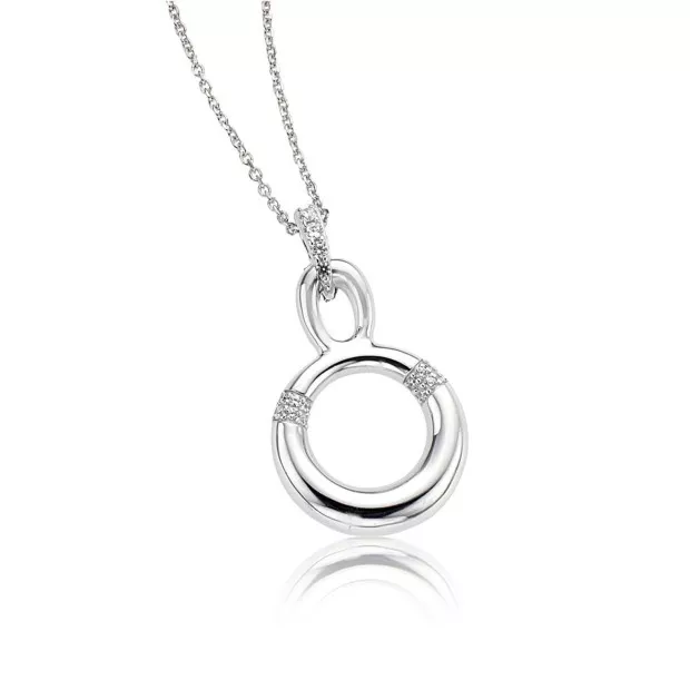 orphelia Orphelia® Women's Sterling Silver Chain with Pendant - Silver ZH-4588
