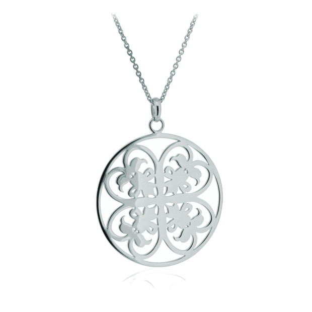 Orphelia Orphelia® Women's Sterling Silver Chain With Pendant - Silver ZH-6035