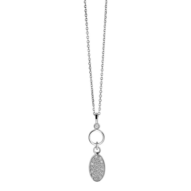 Orphelia Orphelia® Women's Sterling Silver Chain With Pendant - Silver ZH-4815
