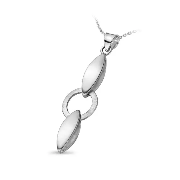 orphelia Orphelia® Women's Sterling Silver Chain with Pendant - Silver ZH-4709