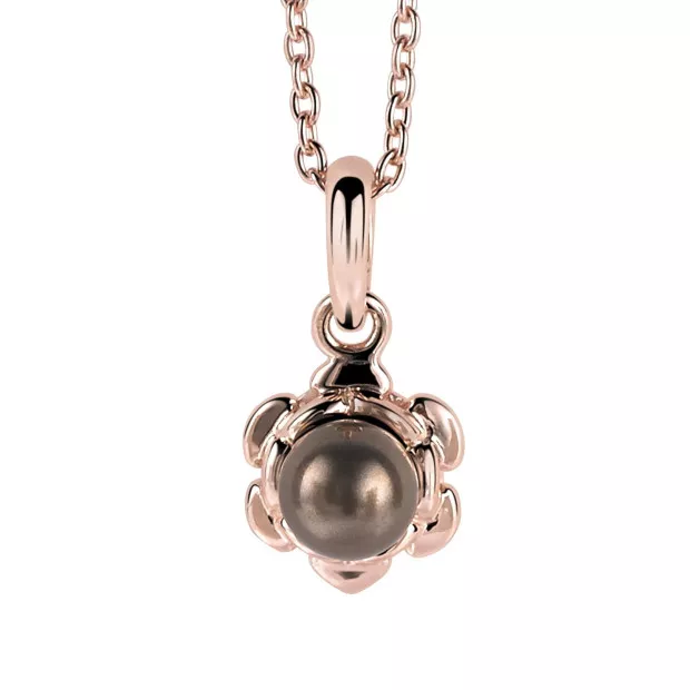orphelia Orphelia® Women's Sterling Silver Chain with Pendant - Rose ZH-6021/1