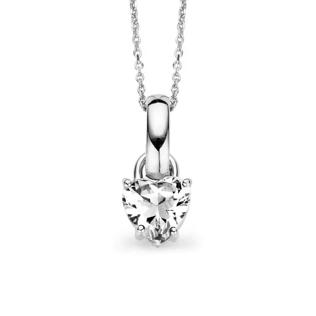 orphelia Orphelia® Women's Sterling Silver Chain with Pendant - Silver ZH-4691