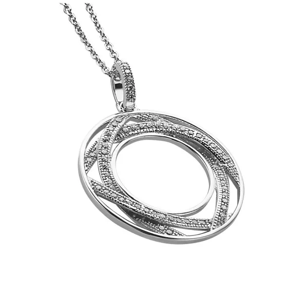 orphelia Orphelia® Women's Sterling Silver Chain with Pendant - Silver ZH-4804