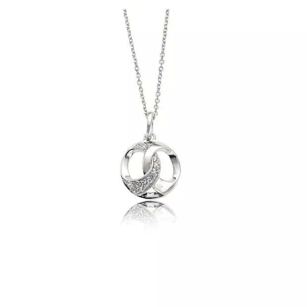 orphelia Orphelia® Women's Sterling Silver Chain with Pendant - Silver ZH-4595