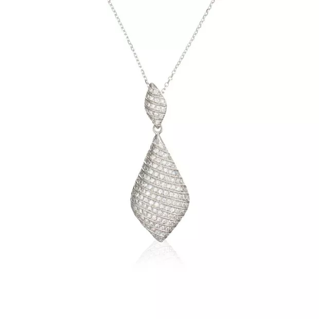 Orphelia Orphelia® Women's Sterling Silver Chain With Pendant - Silver ZH-4517