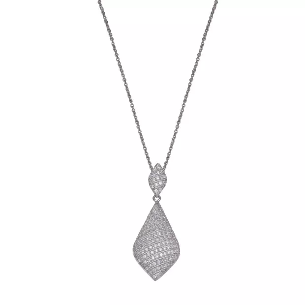 orphelia Orphelia® Women's Sterling Silver Chain with Pendant - Silver ZH-4517