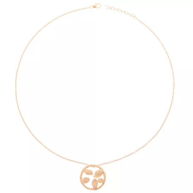 Orphelia Orphelia® Women's Sterling Silver Chain With Pendant - Rose ZH-6023/1