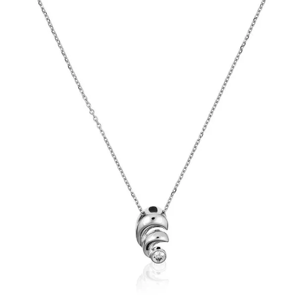 Orphelia Orphelia® Women's Sterling Silver Chain With Pendant - Silver ZH-4689