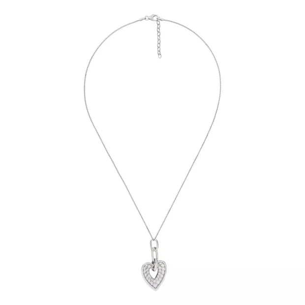 Orphelia Orphelia® Women's Sterling Silver Chain With Pendant - Silver ZH-4589
