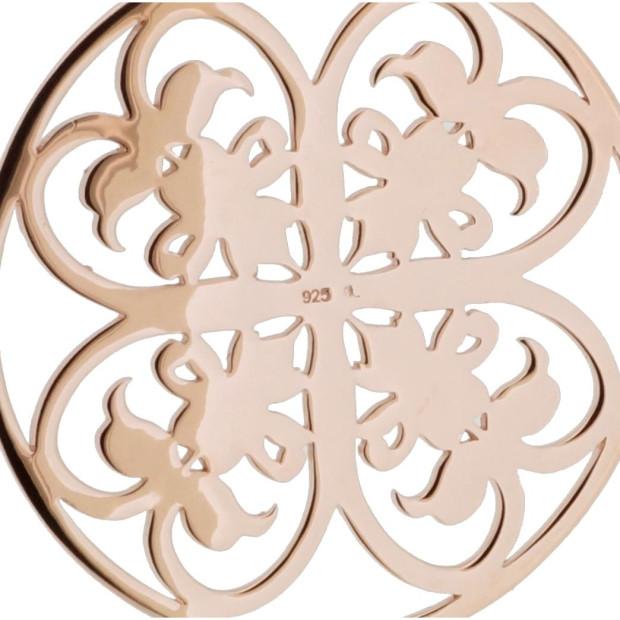 Orphelia Orphelia® Women's Sterling Silver Chain With Pendant - Rose ZH-6035/1