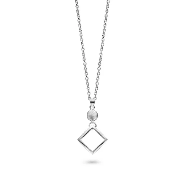 Orphelia Orphelia® Women's Sterling Silver Chain With Pendant - Silver ZH-4708
