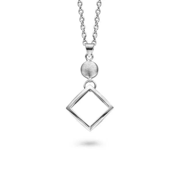 orphelia Orphelia® Women's Sterling Silver Chain with Pendant - Silver ZH-4708