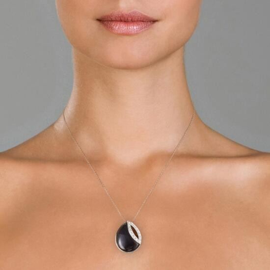 Orphelia Orphelia® Women's Sterling Silver Chain With Pendant - Silver ZH-4546