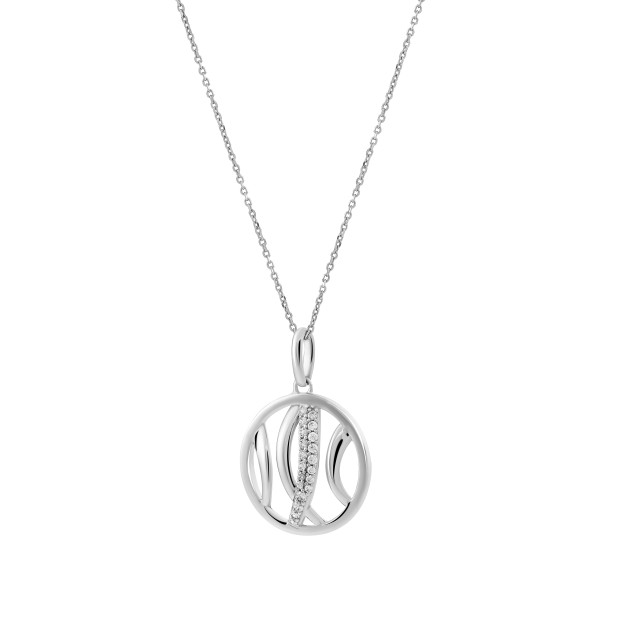 Orphelia Orphelia® Women's Sterling Silver Chain With Pendant - Silver ZH-4768