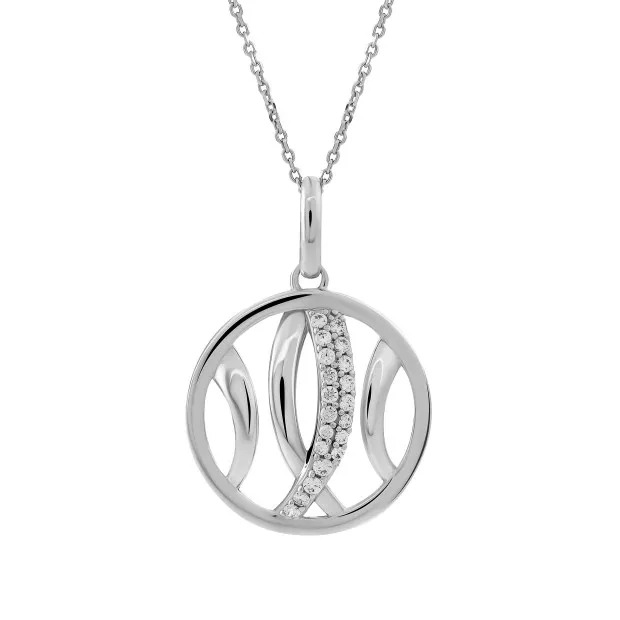 orphelia Orphelia® Women's Sterling Silver Chain with Pendant - Silver ZH-4768