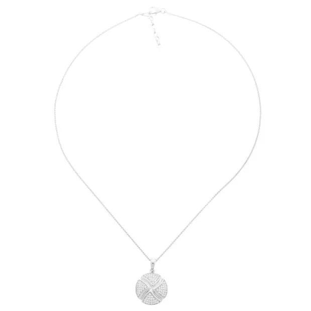 Orphelia Orphelia® Women's Sterling Silver Chain With Pendant - Silver ZH-6043
