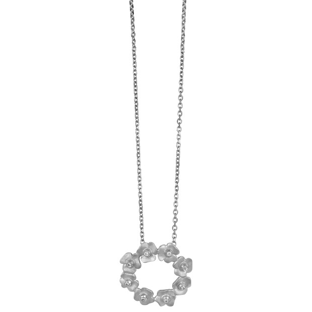 Orphelia Orphelia® Women's Sterling Silver Chain With Pendant - Silver ZH-4859