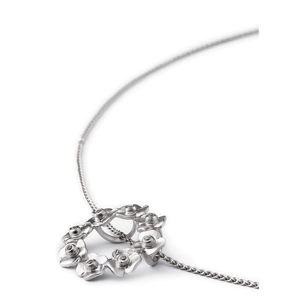 Orphelia Orphelia® Women's Sterling Silver Chain With Pendant - Silver ZH-4859