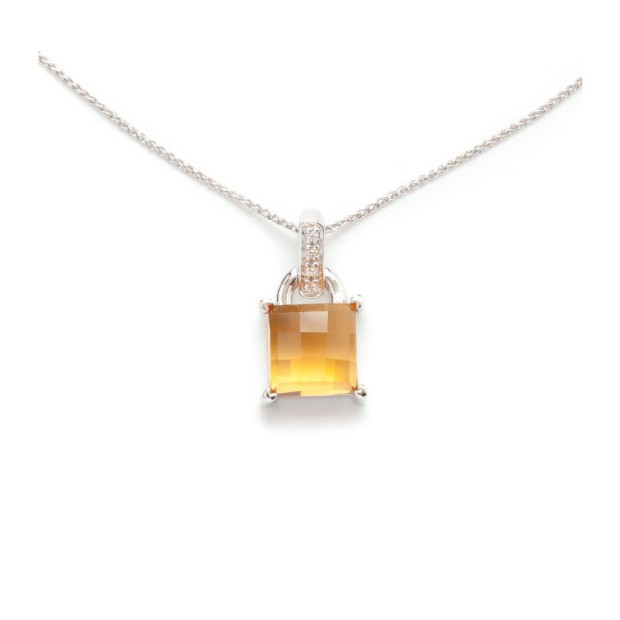 Orphelia Orphelia® Women's Sterling Silver Chain With Pendant - Silver ZH-4629