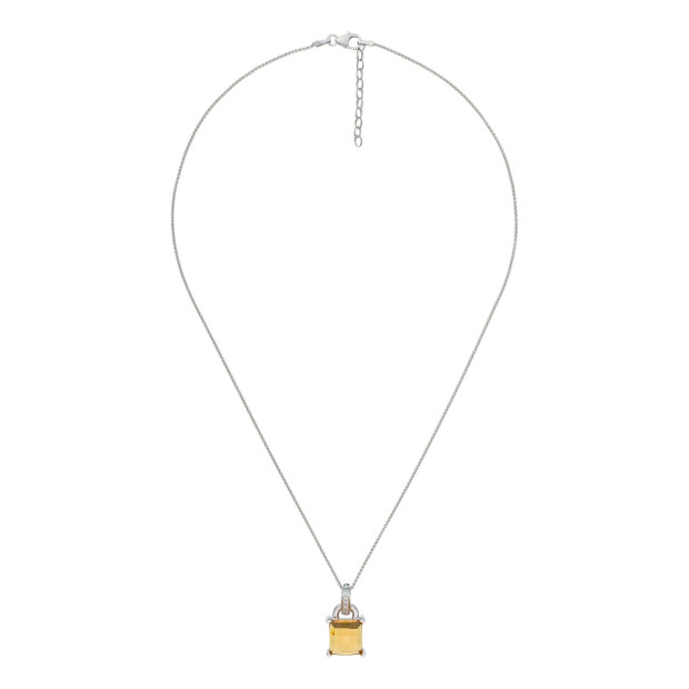 Orphelia Orphelia® Women's Sterling Silver Chain With Pendant - Silver ZH-4629