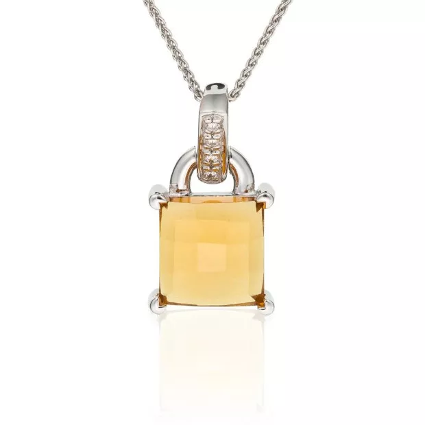 orphelia Orphelia® Women's Sterling Silver Chain with Pendant - Silver ZH-4629