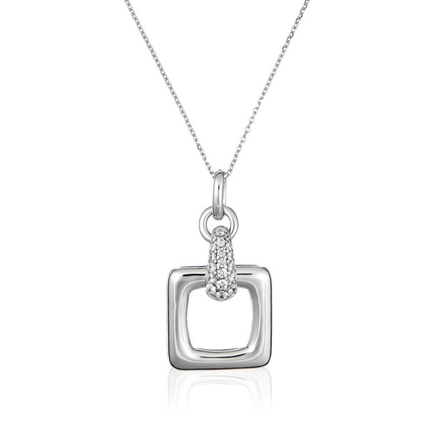 Orphelia Orphelia® Women's Sterling Silver Chain With Pendant - Silver ZH-4492