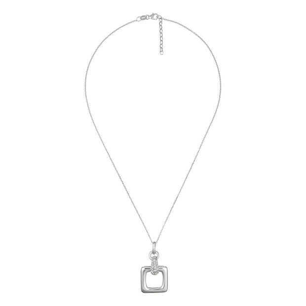 Orphelia Orphelia® Women's Sterling Silver Chain With Pendant - Silver ZH-4492