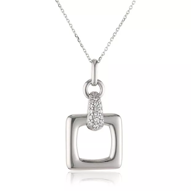 orphelia Orphelia® Women's Sterling Silver Chain with Pendant - Silver ZH-4492
