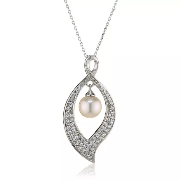 Orphelia Orphelia® Women's Sterling Silver Chain With Pendant - Silver ZH-4795