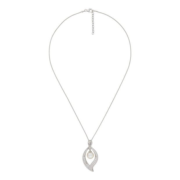 Orphelia Orphelia® Women's Sterling Silver Chain With Pendant - Silver ZH-4795