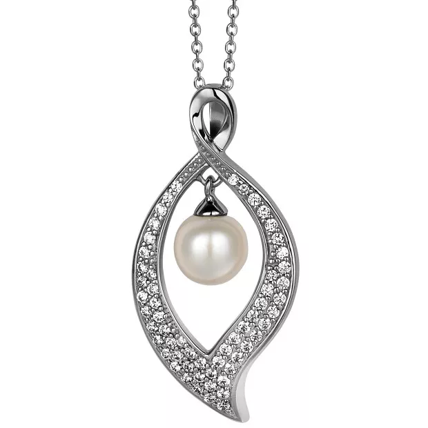 orphelia Orphelia® Women's Sterling Silver Chain with Pendant - Silver ZH-4795