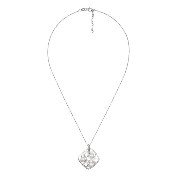Orphelia Orphelia® Women's Sterling Silver Chain With Pendant - Silver ZH-4846