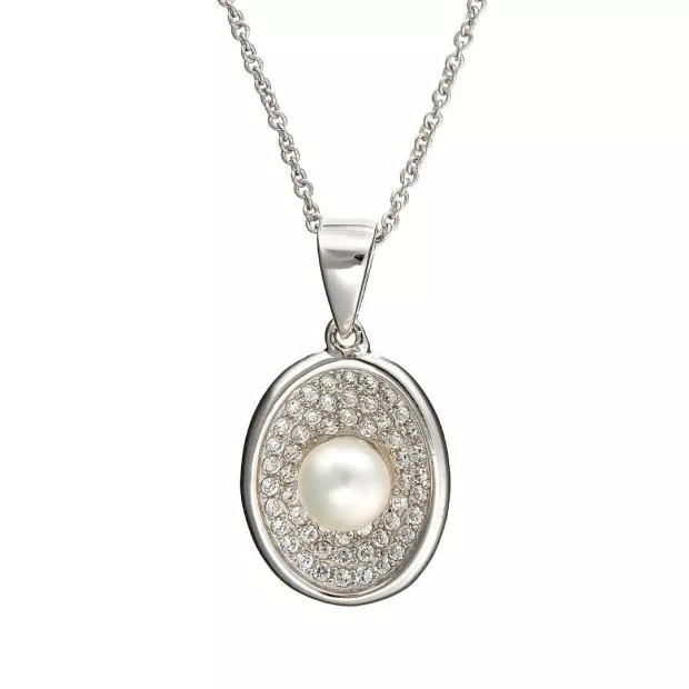 orphelia Orphelia® Women's Sterling Silver Chain with Pendant - Silver ZH-4605
