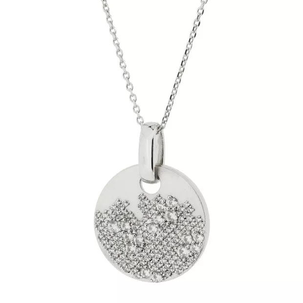 orphelia Orphelia® Women's Sterling Silver Chain with Pendant - Silver ZH-4777