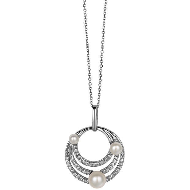Orphelia Orphelia® Women's Sterling Silver Chain With Pendant - Silver ZH-4794