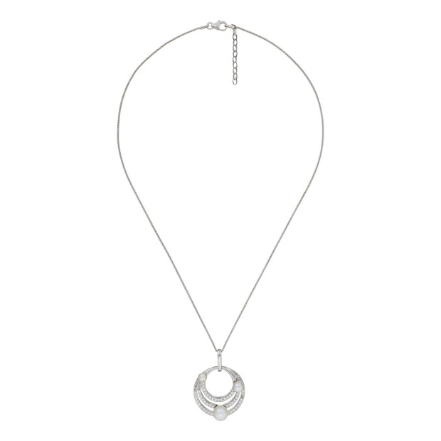 Orphelia Orphelia® Women's Sterling Silver Chain With Pendant - Silver ZH-4794