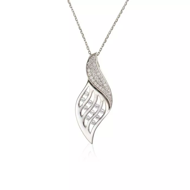 Orphelia Orphelia® Women's Sterling Silver Chain With Pendant - Silver ZH-4778