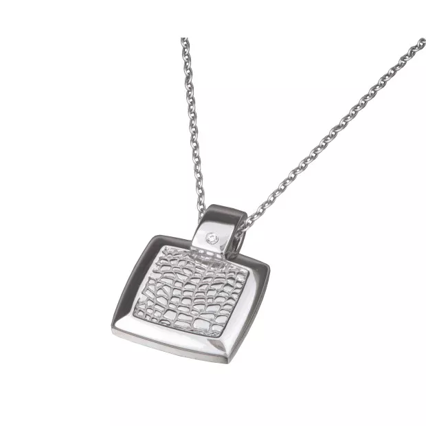 orphelia Orphelia® Women's Sterling Silver Chain with Pendant - Silver ZH-4542