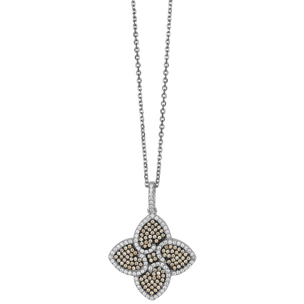 Orphelia Orphelia® Women's Sterling Silver Chain With Pendant - Silver ZH-4837