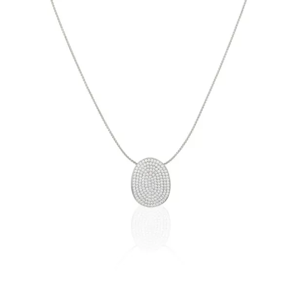 Orphelia Orphelia® Women's Sterling Silver Chain With Pendant - Silver ZH-4440