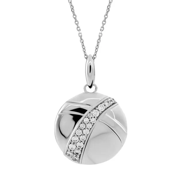 orphelia Orphelia® Women's Sterling Silver Chain with Pendant - Silver ZH-4490
