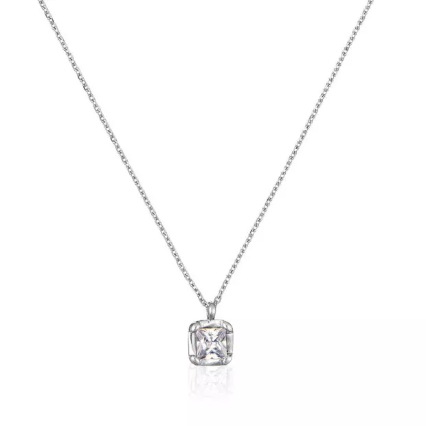 orphelia Orphelia® Women's Sterling Silver Chain with Pendant - Silver ZK-2766
