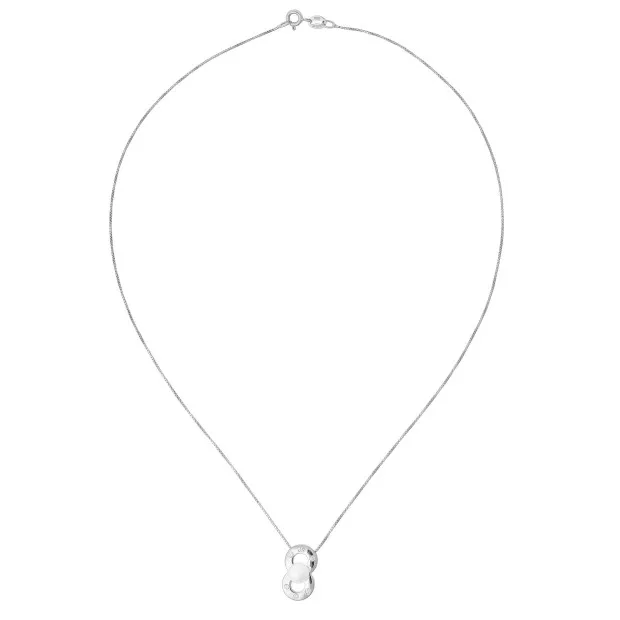 Orphelia Orphelia® Women's Sterling Silver Chain With Pendant - Silver ZH-4366