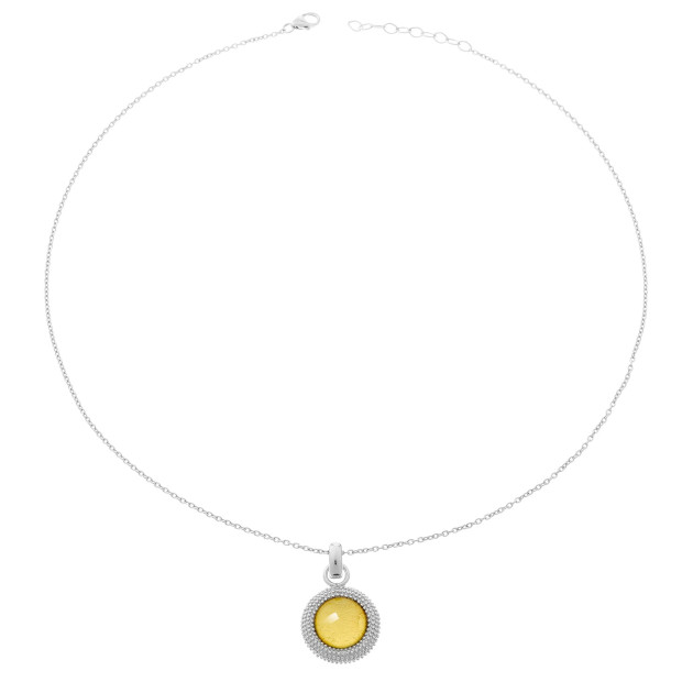 Orphelia Orphelia® Women's Sterling Silver Chain With Pendant - Silver ZH-6041/2