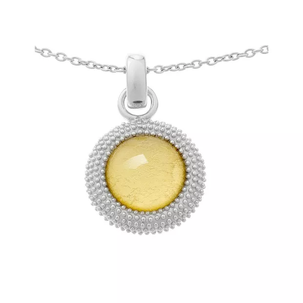 orphelia Orphelia® Women's Sterling Silver Chain with Pendant - Silver ZH-6041/2