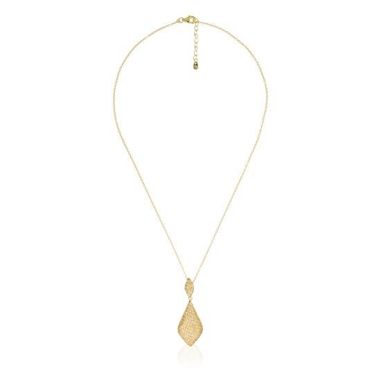 Orphelia Orphelia® Women's Sterling Silver Chain With Pendant - Gold ZH-4517-GOLD