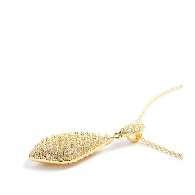 Orphelia Orphelia® Women's Sterling Silver Chain With Pendant - Gold ZH-4517-GOLD